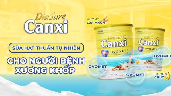 Sữa hạt xương khớp diasure canxi ovomet