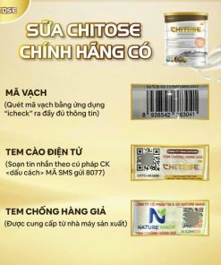 tem chống giá sữa chitose